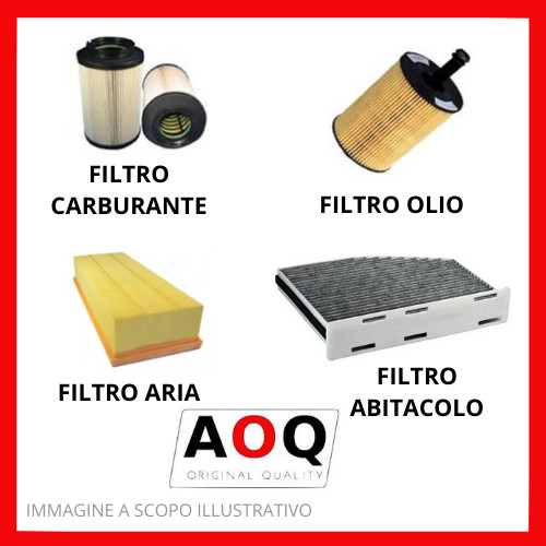 Kit tagliando filtri golf - tagliando,
