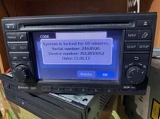NISSAN RADIO CODE CONNECT CODICE SBLOCCO TUTTI I MODELLI CODICE PIN (SERVIZI VELOCI)