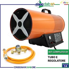 Stufa Generatore Di Aria Calda A Gas 33kW Per Magazzino Cantiere Serra Brixo