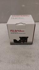 SAMYANG 12mm F2.0 NCS CS Lens