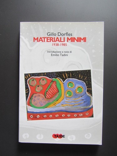 Gillo dorfles materiali minimi - dorfles,