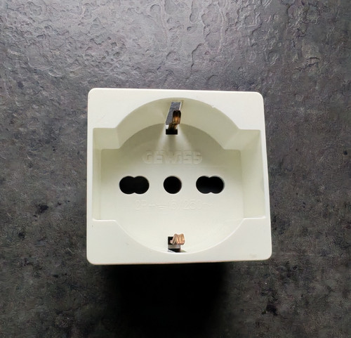 Gewiss presa schuko bipasso - presa,