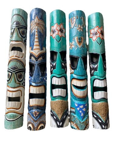 Set maschere tiki - maschere, 40”