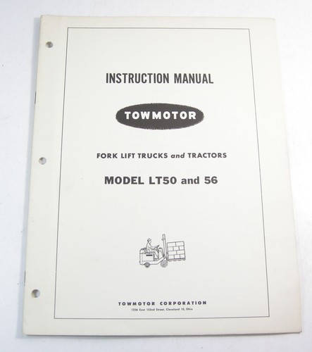 Towmotor lt50 lt56 carrello - towmotor,