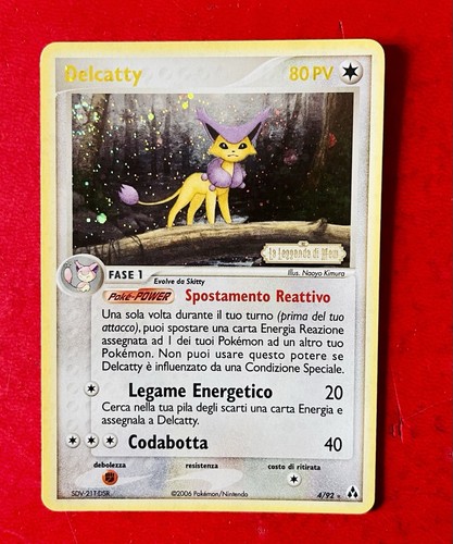 Lotto carte pokémon delcatty - lotto,