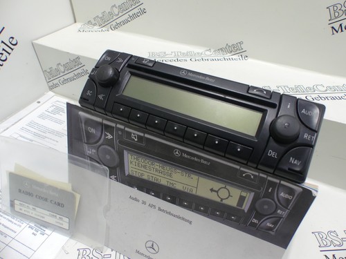 Mercedes radio audio - radio, 30