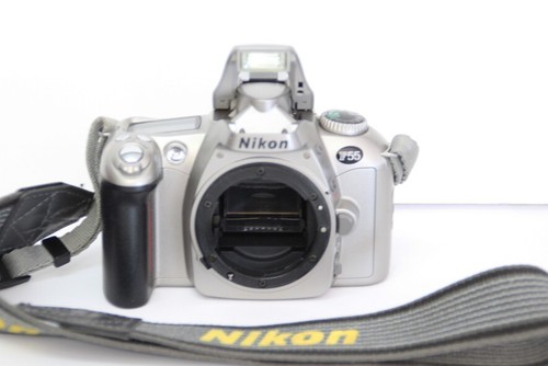Nikon f55 silver solo corpo - f55,