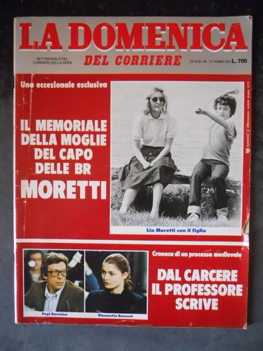 Domenica del corriere 1981 - domenica,