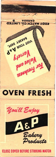 You enjoy p bakery - enjoy, a&p
