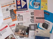 Lotto Di 10 Libretti Radio,TV,Etc. VINTAGE (Radio Marelli,Grundig,Philips,Agfa..