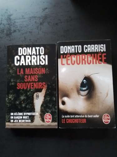 Donato carrisi lot 2 - -, livres