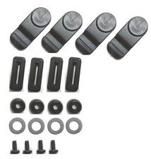 CERNIERE 4 PEZZI VETRO