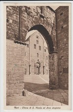 1939 - ANTICA CARTOLINA DI BARI - ARCO ANGIOINO - FORMATO PICCOLO