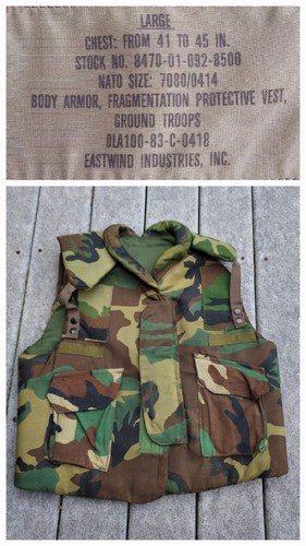 Usgi 1983 pasgt vest - usgi,