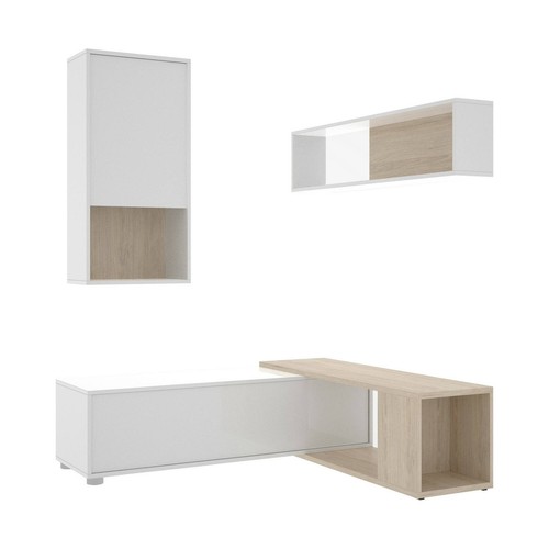 Parete attrezzata legnone set - attrezzata,