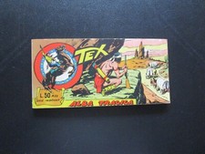 TEX STRISCIA SERIE NEBRASKA N. 22 ORIGINALE ALBA TRAGICA ARALDO 1964 !!