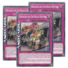 3x ORGOGLIO DEI CONTROLLO BOTTINO • Comune • ETCO IT090 • YUGIOH! • ANDYCARDS