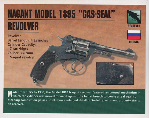 Nagant model 1895 - 1895, gas-seal