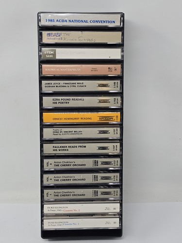 Superscope cassette library - superscope,
