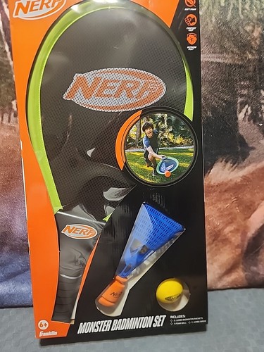Nerf jumbo badminton - nerf, set