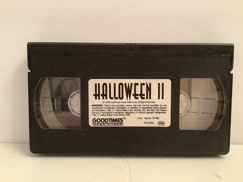 Halloween vhs tape - vhs, cover