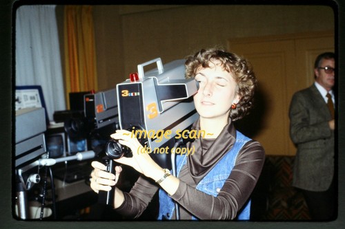 Ektachrome slide woman - ektachrome, of