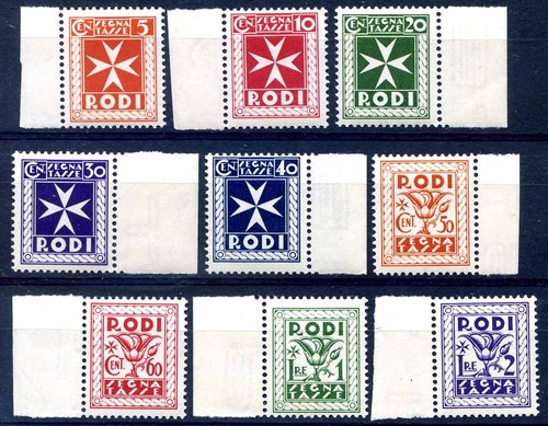 Rodi egeo segnatasse serie - rodi,