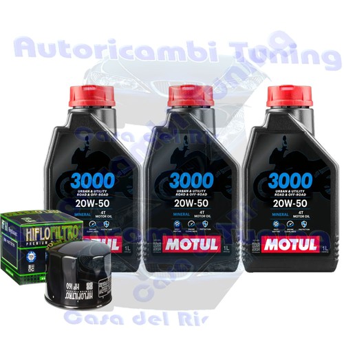 Kit tagliando olio motul 3000 - kit,