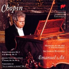 Piano Concerto No.1 (Grande Valse, Mackerras) - Fryderyk Chopin CD ZCVG The Fast