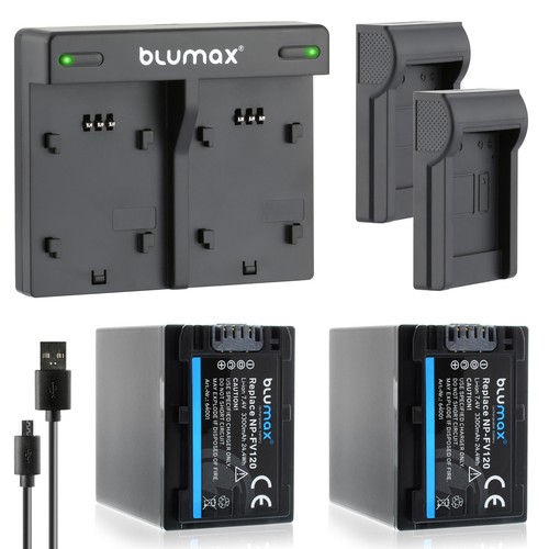 Batteria caricatore per - 2x,