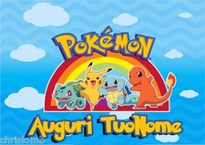 Cialda pokemon decorazione - pokemon, go