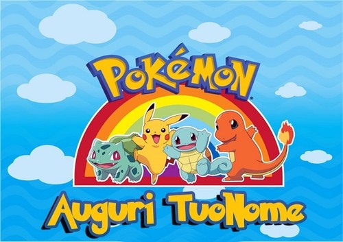 Cialda pokemon decorazione - go,