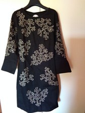 Abito Donna Almatrichi, bellissimo, ricamato, Taglia  XS, NUOVO
