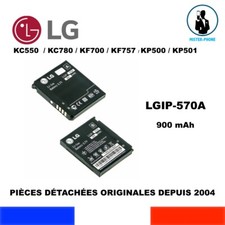 BATTERIE ORGINALE OEM LG LGIP-570A KC550 KC780 KF700 KF757 KP500 KP501 ORIGINE