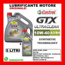 OLIO MOTORE CASTROL GTX