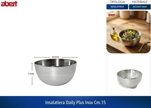 Insalatiera inox daily - insalatiera, plus