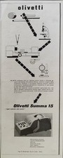 OLIVETTI SUMMA 15 Pubblicità