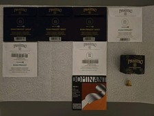 Violins' Strings, Cuerdas Violin, Corde di Violino Evah Pirazzi Gold: G, D, A, E