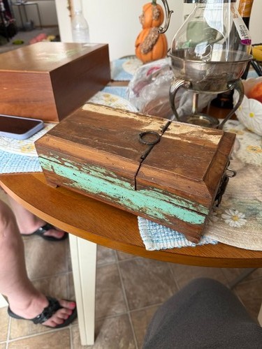 Portagioie vintage legno - portagioie,