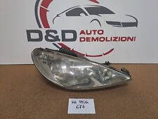 Faro Fanale anteriore dx Peugeot 206 1999-2009 9628666780 - FA PEUG 67 A
