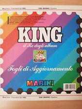 SAN MARINO 1993 FRANCOBOLLI NUOVI SU FOGLI MARINI ** IN QUARTINE