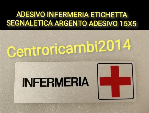 Adesivo infermeria etichetta - adesivo,