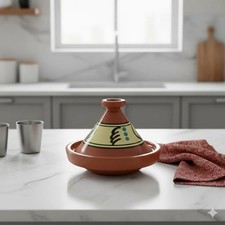 Tajine M 22 cm in Terracotta