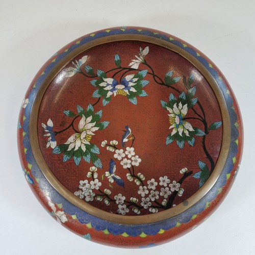 Ciotola cloisonne cinese - cloisonne,