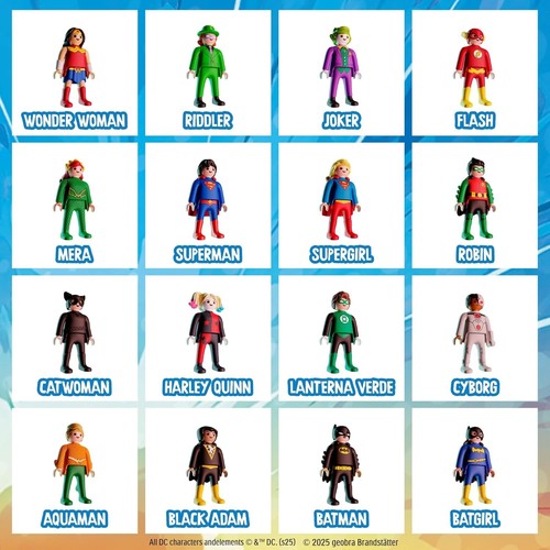 Comics playmobil kinder - dc,