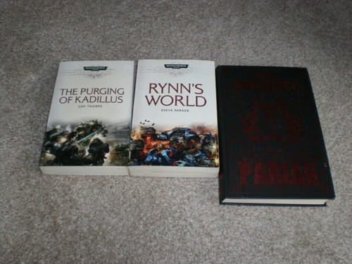 Warhammer book lot signed - warhammer,