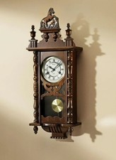 Orologio da parete in legno