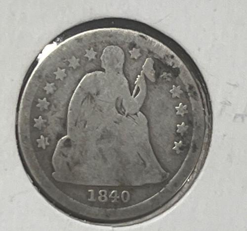 1840 con drappeggio - , seduto