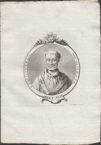 Stampa incisione papa - incisione, s