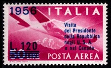 REPUBBLICA 1956 - Visita del